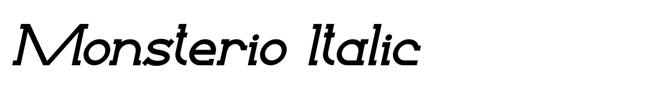 Monsterio Italic